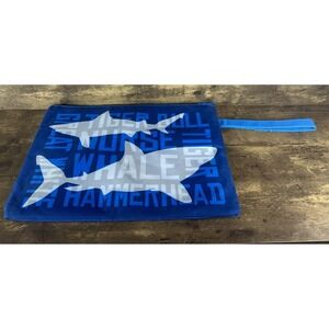 Great Whit Shark Multi Species Shark Blue Pencil Strorage Bag Fast Shipping